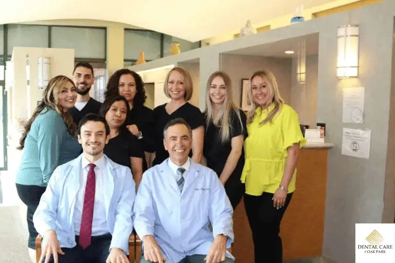 dental-care-of-oak-park-team-smiling
